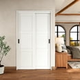 thumbnail image 2 of 48" x 80" White Primed 1-Panel Closet Sliding Door With Hardware Kit & Handles, 2 of 8