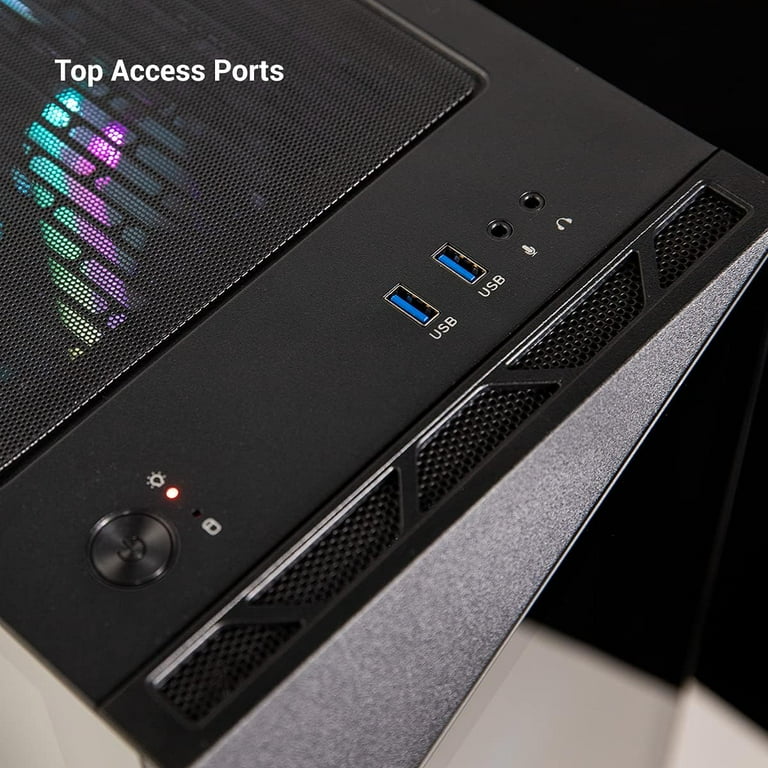Foxtec Gaming PC, Intel Core i7 CPU 3.9GHz, 16GB RAM, 512GB SSD
