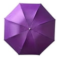 thumbnail image 1 of Paraguas plegable impermeable de 8 varillas para viajes de camping al aire libre Berenjena, 1 of 9