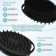 thumbnail image 3 of Silicone Exfoliating Body Scrubber, Soft Loofah Fit for Sensitive, 3 of 7