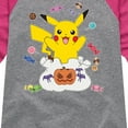 thumbnail image 3 of Pokémon - Gotta Eat Em All - Youth Girls Raglan Graphic T-Shirt, 3 of 5
