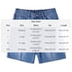 thumbnail image 2 of Ceisia Men's Relaxed Fit Straight Leg Denim Shorts Elastic Waistband 5-Pocket Jean Shorts Gift, 2 of 8