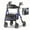 Blue, variant on Walkers for Seniors, Rollator Walker with Seat, 350 lb Weight Capacity, 18" Big Seat, 8" All-Terrain Wheels, 6-Level Adjustable Height, Lightweight Aluminum Frame Rollator Walkers for Seniors (RED)