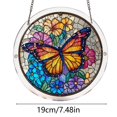 thumbnail image 3 of Tong Acrylic Puzzle Style Colored Glass Style Hanging Featuring Unique Irregular Shapes As Home Art Which Can Be Installed On Windows2, 3 of 4