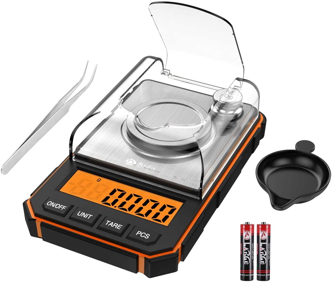 Brifit Digital Pocket Scales, 500g/0.01g High-precision MINI Weighing Scale... 