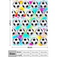 thumbnail image 3 of Super Soft Soccer Blanket Throw Soccer Ball Blankets Lightweight Flannel Warm Cozy Football Blanket Gifts for Sport Fans Kids Adults 50"X40", 3 of 6