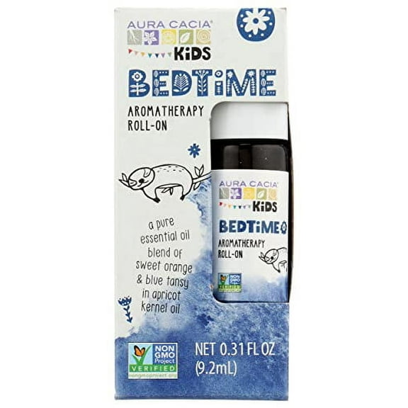 Aura Cacia Kids Bedtime Aromatherapy Roll-On, 0.31 Oz