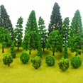 thumbnail image 3 of MOMOONNON 25 Piezas Modelo de Árboles Modelo Tren Paisaje Árboles en Miniatura Mixtos Árboles de Juegos de Guerra Artificiales Modelo Ferrocarril Paisaje Diorama Suministros Paisaje Paisaje, 3 of 5