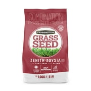 Pennington Zoysia Grass Seed with Mulch, Grass Seeds for Lawn, for Sun to Partial Shade, 5 lb.