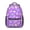 Unicorn and Rainbow-1, variant on Unicorn and Rainbow Purple Pattern Backpack for School, Cute School Bag with Adjustable Shoulder Straps and Padded Back, 15.3"x11"x6.7"