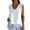 White, variant on TKLPEHG Tank Top for Women Crew Neck Tank Top Fashion Leisure Lightweight Solid Color Graphic Tee Regular Sleeveless Blouses Western Outfit for Women Blouses (Blue,L)