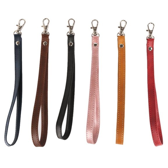 Women's Wristlet Strap Keychain(6 Pack),Wristlet Strap for Key, Hand Wrist Lanyard Key Chain Holde