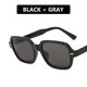 thumbnail image 1 of BlackGray Gafas de sol cuadradas de alta calidad para mujer, gafas de sol de lujo con montura grande para hombre, gafas de sol amarillas Vintage de Hip Hop para mujer, 1 of 1