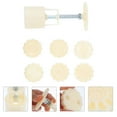 thumbnail image 3 of 1 Set Hand Press Type Moon Cake Molds DIY Baking Molds Supplies (Beige), 3 of 7
