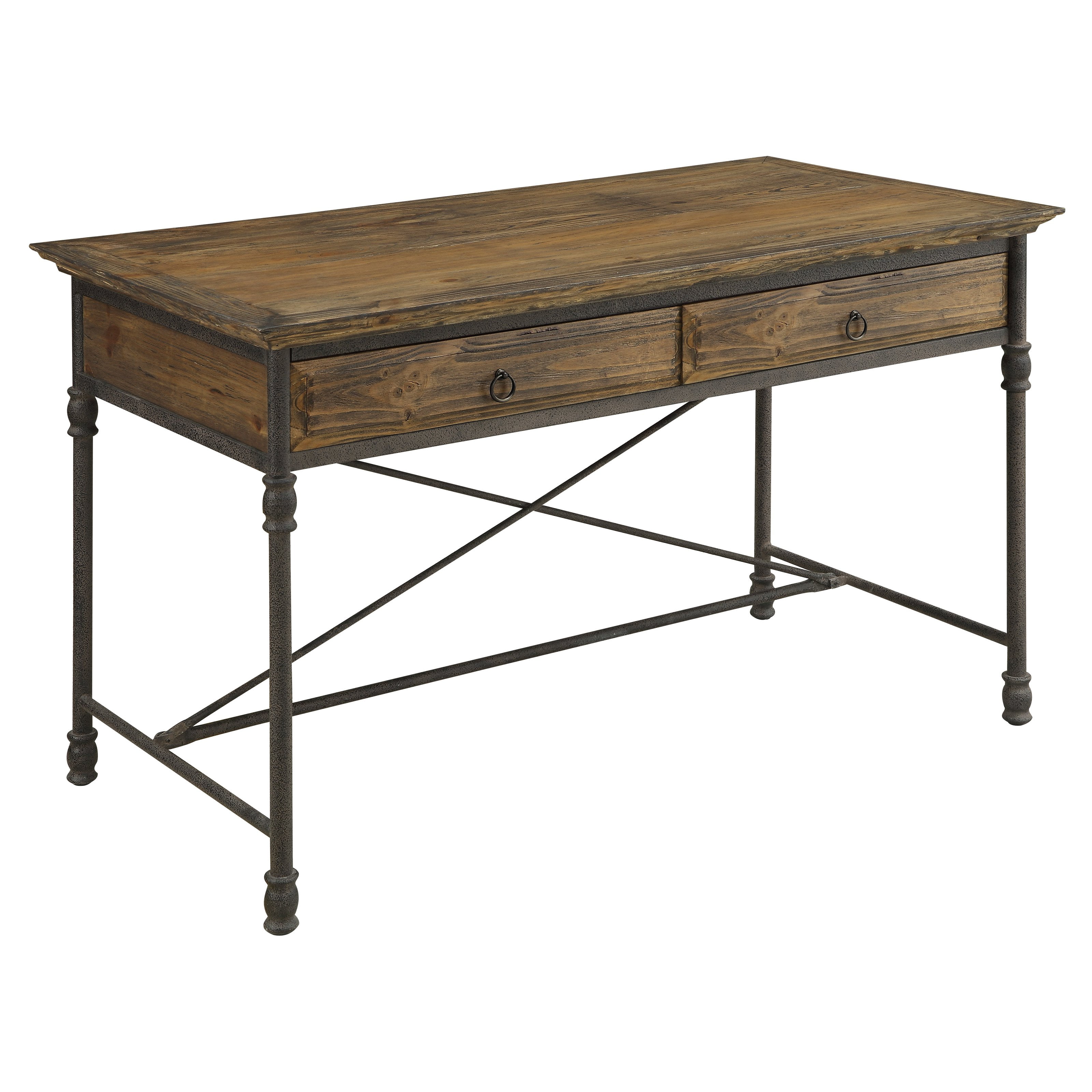 Coast To 2 Drawer Executive Writing Desk