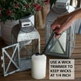 thumbnail image 6 of Mainstays 8-Ounce Outside Pillar Citronella Candles, Off-White (2-Pack), 6 of 8