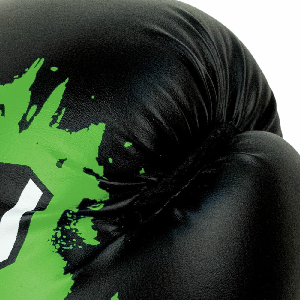 Youth Combat Series Boxing Gloves| for Martial Arts, Krav Maga and MMA | Green