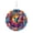 A, variant on 3D Hanging Stainless Steel Wind Spinner Mandala Style Hummingbird Pattern Outdoor Garden Decor Metal Hanging Ornament