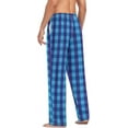 thumbnail image 5 of Top-kevin Plaid Pajama Pants for Men Pajama Bottoms Sleep Lounge PJ Pants, 5 of 13