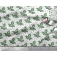 thumbnail image 2 of Soimoi Green Cotton Duck Fabric Floral & Paisley Decor Fabric Printed Yard 42 Inch Wide, 2 of 3