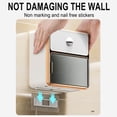 thumbnail image 4 of RKSTN Tissue Container Bathroom Shower Tissue Box Toilet Tissue Box, Perforation- Toilet Paper Dispenser Toilet Hand Paper Box Toilet Paper Storage, 4 of 8