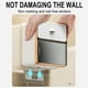 thumbnail image 5 of Shower tissue box, toilet tissue box, perforation toilet paper dispenser, hand paper box, toilet paper storage, modern design, foldable, metal frame, for bedroom, 5 of 9