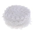 thumbnail image 1 of Abbracc 3 Inch 15 Yards Floral Pattern Lace Ribbon Decoration White, 1 of 9