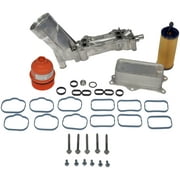 Dorman 926-959 Upgraded Aluminum Engine Oil Filter Housing with Oil Cooler and Filter for Specific Models (OE FIX)
