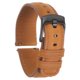 thumbnail image 1 of Rápido Desenganche Auténtico Cuero Reloj Banda 20mm Ancho Flor Vaca Cuero Reloj Correa para Hombres y Mujeres, Claro Marrón y Negro, 1 of 8