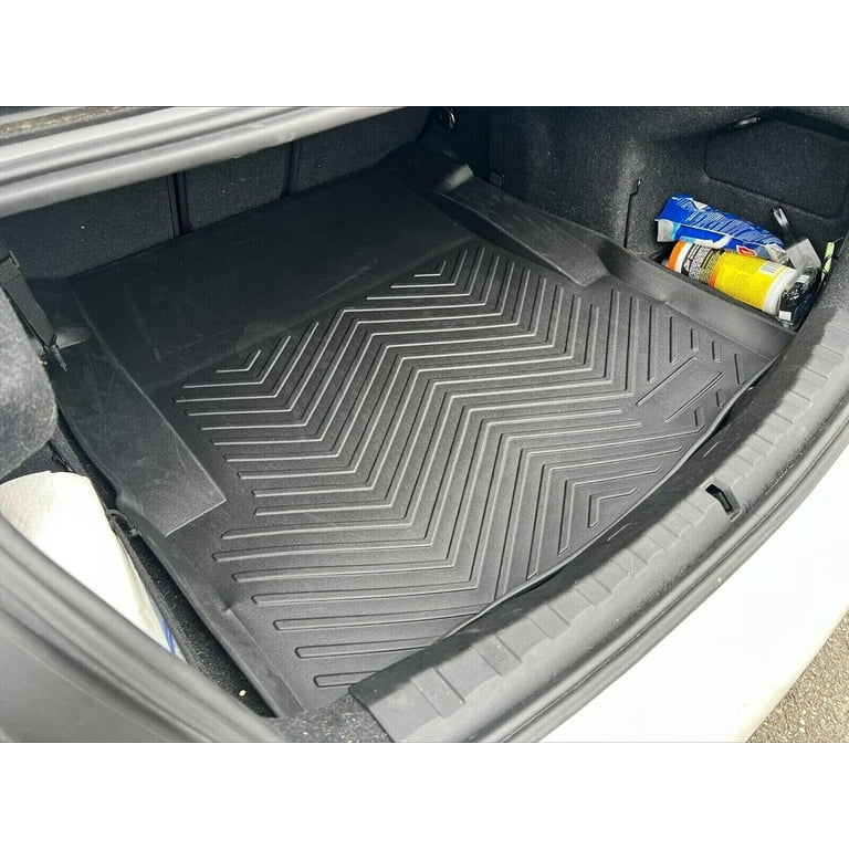 Eaccessories ea Cargo Liner Trunk Mat for BMW 3 Series G20 2019 2024 Weather Resistant Trunk Mats for Cars with Raised Lip Non Slip Car Trunk Mat