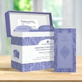Designer Greetings Greeting Card Storage Box, Lavender Damask, Holds 75 ...