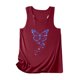 thumbnail image 1 of Blusa sin mangas con cuello redondo y estampado de girasol para mujer Fridja gh3683, 1 of 4