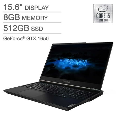 Lenovo LEGION 5 15.6" Laptop - 10th Gen Intel Core i5-10300H - GeForce GTX 1650 - 1080p 82AU00BVUS Notebook PC Computer