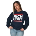 thumbnail image 4 of Rich Port Puerto Rican Flag PR Pride Unisex Plus Fleece Graphic Sweatshirt Brisco Brands 3X, 4 of 5
