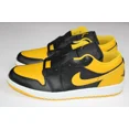 thumbnail image 3 of Ni - ke Air Jordan 1 Low Sneakers Men's Size 12 Black White Yellow NEW 553558-072, 3 of 5