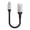 Silver, variant on Aluminum USB C Adapter Cable For External Storage Keyboards Flashes Drive 10Gbps Data Synchronization