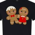 thumbnail image 4 of Inktastic Gingerbread Couple T-Shirt, 4 of 5