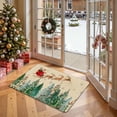 thumbnail image 1 of Christmas Absorbent Floor Mat for Kitchen and Bathroom | Non-Slip Entryway and Indoor Doormat | Decorative Holiday Rug for Living Room, Bedroom, and Doorway | Soft Polyester Home Mat, 1 of 6