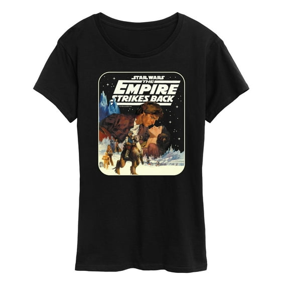 Star Wars - Han Leia Empire Strikes Back - Women's Short Sleeve Classic Fit Tee