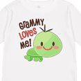 thumbnail image 4 of Inktastic Grammy Loves Me- cute turtle Boys or Girls Long Sleeve Toddler T-Shirt, 4 of 5