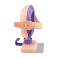 thumbnail image 5 of BUYISI 1PCS Hairdryer Bracket With Non-marking Sticker Punch Suction Wall Hanger Purple, 5 of 5