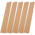 thumbnail image 1 of OULII 5Pcs Cork Wall Strip Tiles Brown Classic Message Display for School Use, 1 of 4