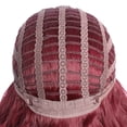 thumbnail image 4 of Qliuoazw Orangeshort Curly Women's Bangs Temperature Silk Hair Whole Wig Headband Wig, 4 of 9