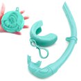 thumbnail image 3 of Diving SnorkelPortable Foldable Multi-color Silicone Freediving Snorkel For Swimming Diving, 3 of 9
