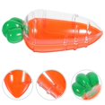 thumbnail image 3 of 10pcs Carrot Shape Candy Boxes Plastic Gift Boxes Chocolate Candy Boxes Gift Packaging Cases Birthday Party Favor(Translucent Orange), 3 of 4