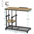 thumbnail image 7 of Tribesigns Height Adjustable C Table, Couch Sofa Bedside Laptop Side Table with Tiltable Drawing Board, 7 of 7