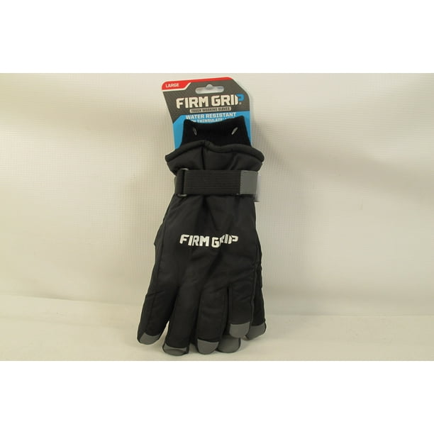 Firm Grip Medium Winter 40g Thinsulate Glove, Water Resistant Liner (M)