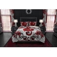 thumbnail image 3 of Housse de Lit Dragon Rouge, Couette Ou Édredon, Ensemble de Literie Gothique Blanc Sanglant, 3 of 7