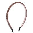 thumbnail image 1 of Unique Bargains - Diadema con aro para el pelo con cuentas, 1 pieza, para mujer, color morado, 0,43 pulgadas de ancho, 1 of 7