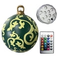 thumbnail image 3 of 3 Uds 60cm Inflable Navidad PVC Brillo Fiesta Nuevo () Verde, 3 of 5